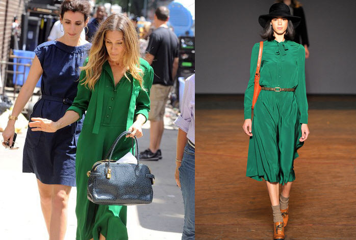Why Green Shirt Dresses Are Trending
