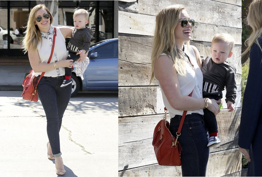 Get Hilary Duff's Finders Keepers Mood For Love Shirt, Louis Vuitton Speedy  Bandoulière Bag and Bottega Veneta Bow Pumps, Worn in Hollywood – Urban  Sybaris